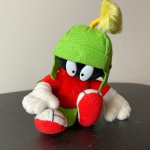 🌴 Marvin the Martian zipped keychain